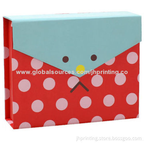 New Paper Gift Packaging Box with Ribbon Handle, Drawer Style, Handmade